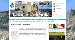 Desktop Screenshot of comune.castronovodisicilia.pa.it